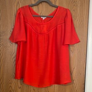 Orange Women's Top